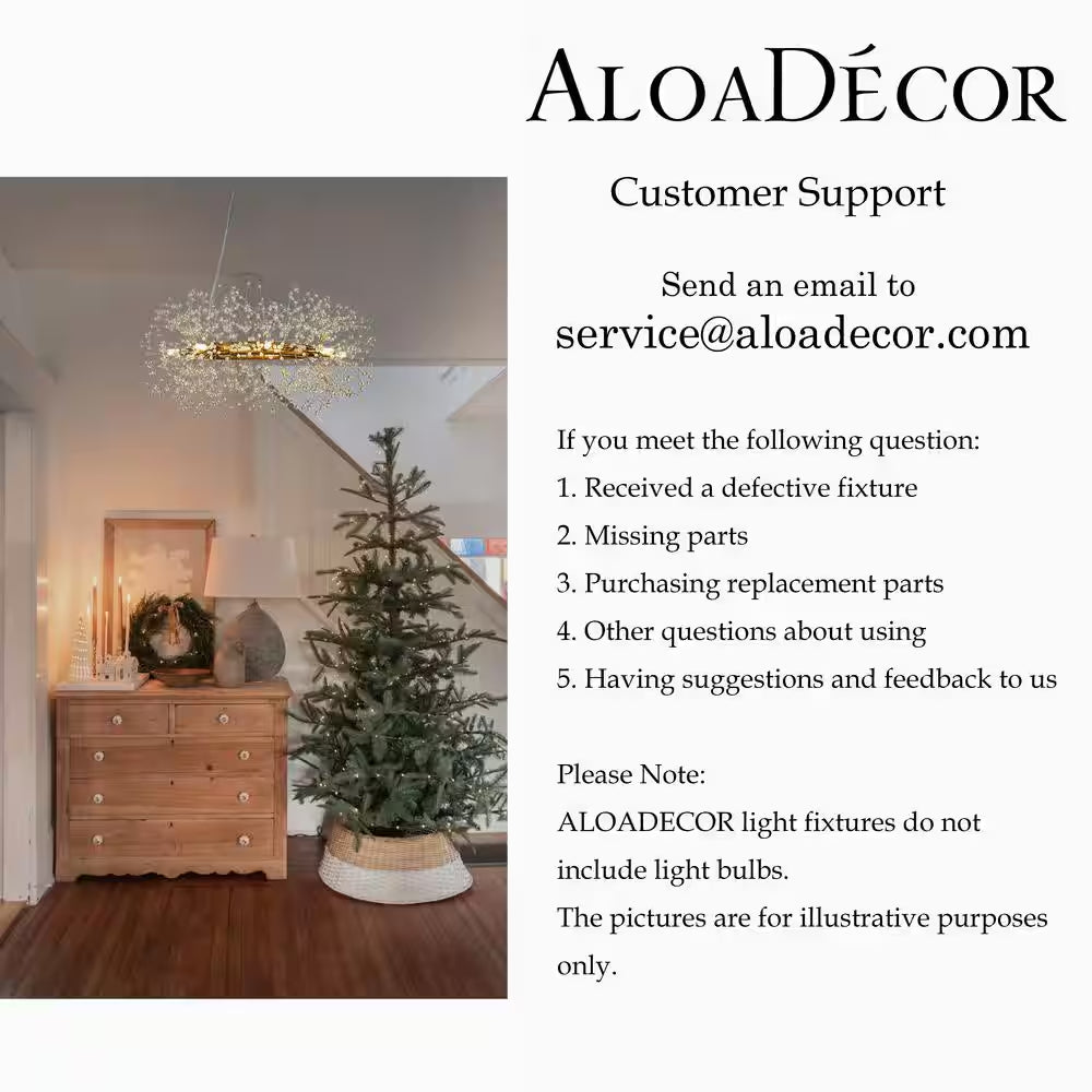 31.5 In. 8-Light Modern Glam Interior Antique Bronze Gold Firework Crystal Chandelier for Living Room and Dining Room